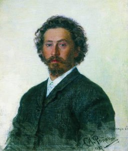 Portrait of Zesar Kjui (1835-1918), 1890