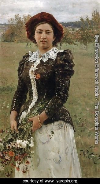 Ilya Efimovich Efimovich Repin - Autumn Bouquet