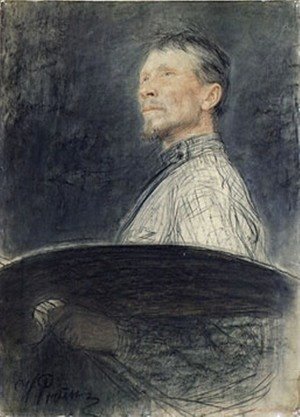 Ilya Efimovich Efimovich Repin - Portrait of A.E. Arkhipov