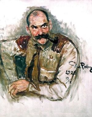 Ilya Efimovich Efimovich Repin - A. Gallen-Kallelan muotokuva