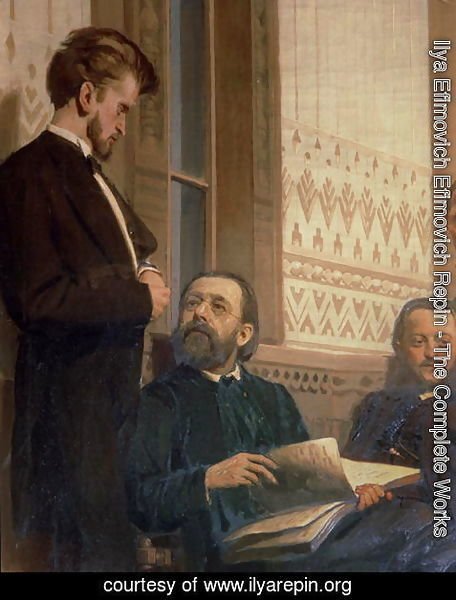 Eduard Frantsovitch Napravnik (1839-1916) and Bedrich Smetana (1824-84), from Slavonic Composers, 1890s