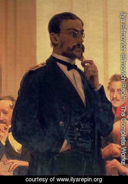 Nikolai Andreyevich Rimsky-Korsakov (1844-1908), from Slavonic Composers, 1890s
