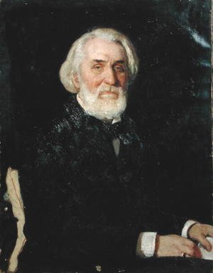 Portrait of Ivan S. Turgenev (1818-83), 1879