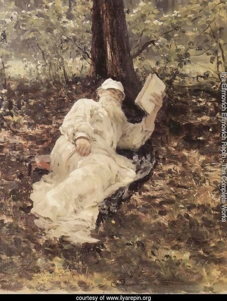 Portrait of Lev Tolstoy 1893