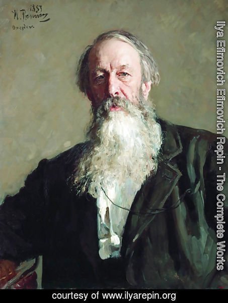 Ilya Efimovich Efimovich Repin - Vladimir Stasov