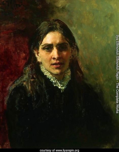 Portrait of Pelageya Antipovna Strepetova (1850-1903) 1882