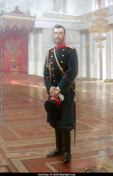 Emperor Nicholas II (sketch)