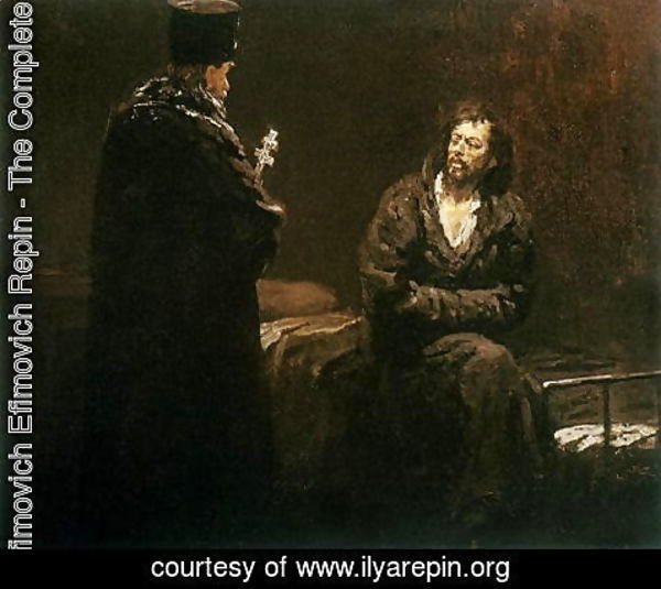Ilya Efimovich Efimovich Repin - Refusal of Confession, 1879-85