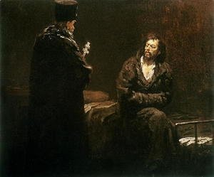Ilya Efimovich Efimovich Repin - Refusal of Confession, 1879-85