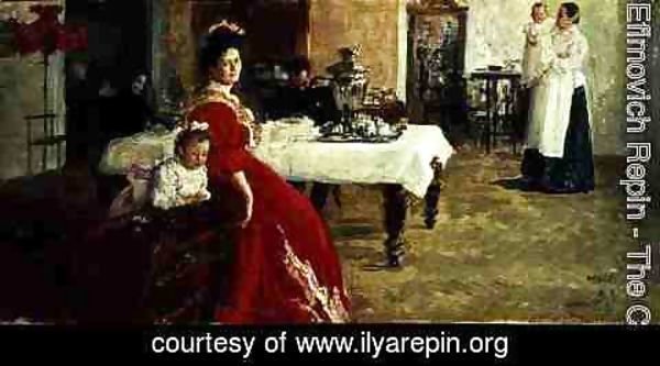 Ilya Efimovich Efimovich Repin - The Artist's Daughter, 1905
