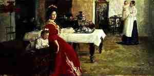 Ilya Efimovich Efimovich Repin - The Artist's Daughter, 1905