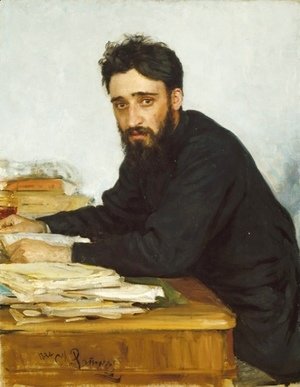 Ilya Efimovich Efimovich Repin - Vsevolod Mikhailovich Garshin