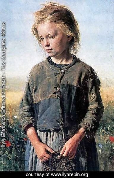 Ilya Efimovich Efimovich Repin - Beggar (Fisher Girl)