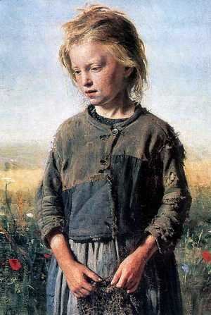 Ilya Efimovich Efimovich Repin - Beggar (Fisher Girl)