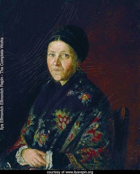 Portrait of A.S. Bocharova, The Artist's Aunt