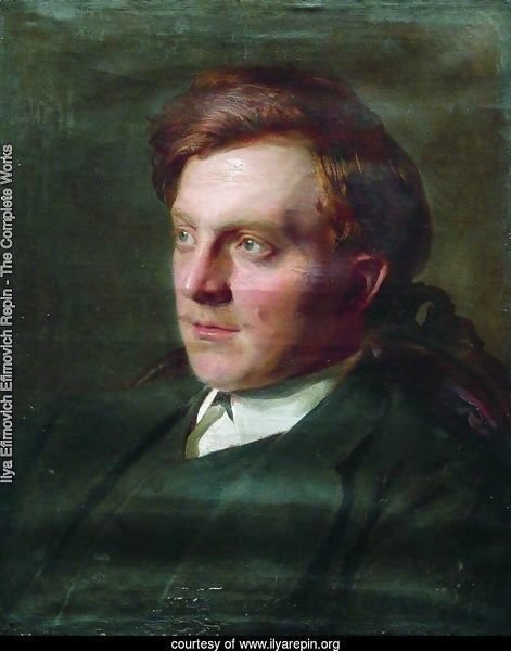 Portrait of Ivan Timofeevich Savenkov in his St. Petersburg university student years