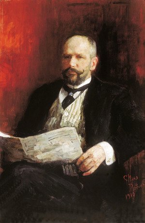 Ilya Efimovich Efimovich Repin - Portrait of Prime Minister Pyotr Arkadyevich Stolypin