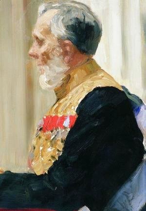 Ilya Efimovich Efimovich Repin - Portrait of Secretary of State and member of State Council Count Konstantin Ivanovich Palen