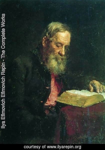 Ilya Efimovich Efimovich Repin - Portrait of Yefim Vasilyevich Repin, the artist's father