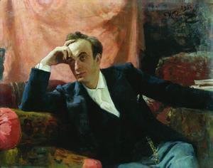 Ilya Efimovich Efimovich Repin - Portrait of actor and dramatist Grigory Grigorievich Ghe