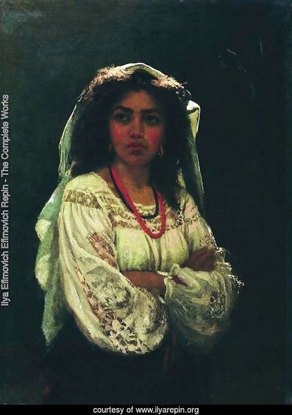 Portrait of an Italian woman