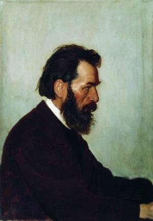 Ilya Efimovich Efimovich Repin - Portrait of architect Aleksey Ivanovich Shevtsov