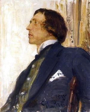 Ilya Efimovich Efimovich Repin - Portrait of dramatist, theatre director, theoretician and historian Nikolai Nikolayevich Evreinov