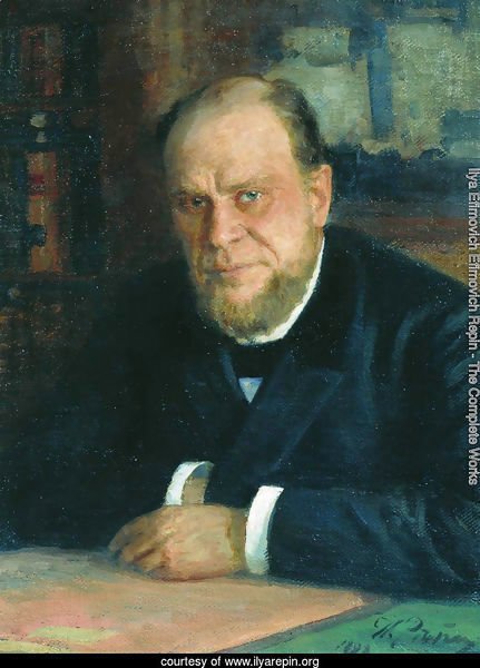 Portrait of lawyer Anatoly Fyodorovich Koni