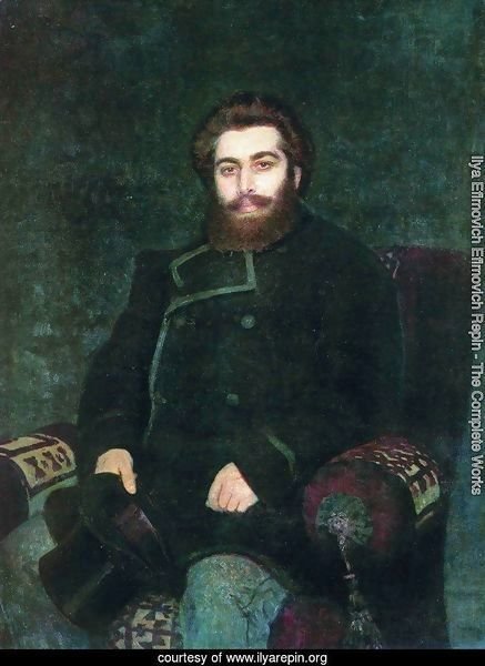 Portrait of painter Arkhip Ivanovich Kuindzhi