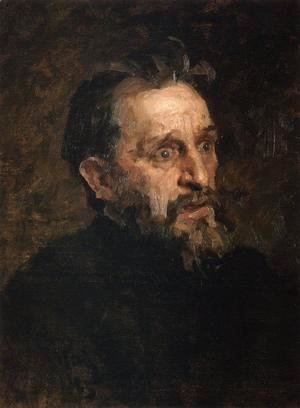 Portrait of painter Grigory Grigoryevich Myasoyedov 2
