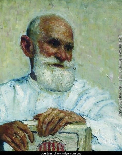 Portrait of the physiologist Ivan Petrovich Pavlov