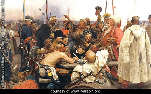 Reply of the Zaporozhian Cossacks to Sultan Mehmed IV of Turkey