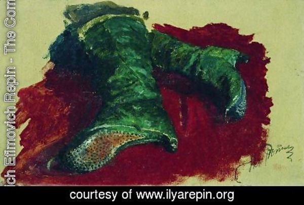 Ilya Efimovich Efimovich Repin - Tsarevich's boots