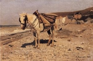 Ilya Efimovich Efimovich Repin - Horse. Viol