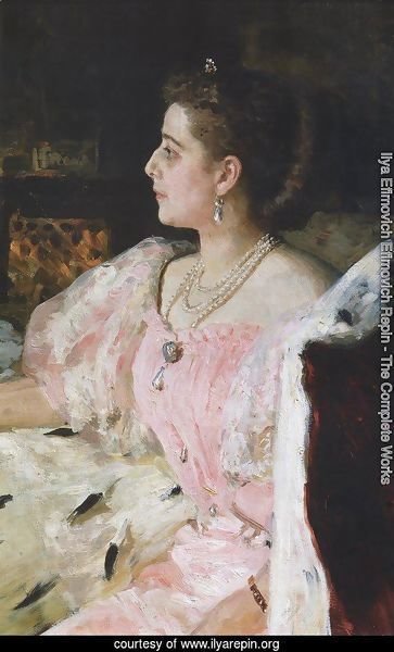Portrait Of Countess Natalia Golovina 1896