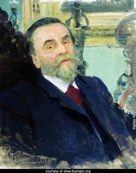 Portrait Of Ivan Zvetkov 1907
