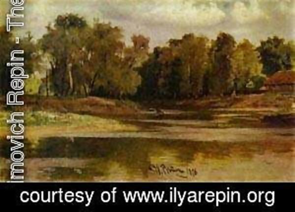 Ilya Efimovich Efimovich Repin - River Bank 1876
