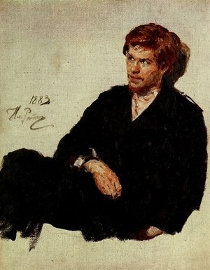 Ilya Efimovich Efimovich Repin - Student Nihilist 1883