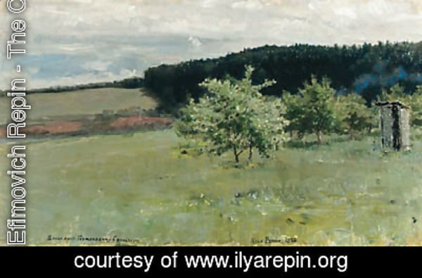Ilya Efimovich Efimovich Repin - Apple Orchard in Spring