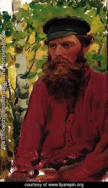 Ilya Efimovich Efimovich Repin - Portrait of a Russian Peasant