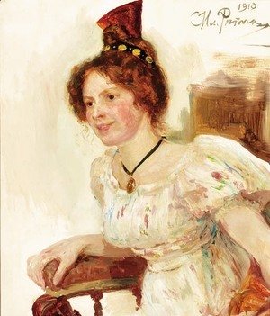 Ilya Efimovich Efimovich Repin - Portrait of Alice Trolle