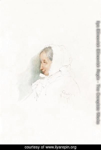 Portrait of an elderly Lady