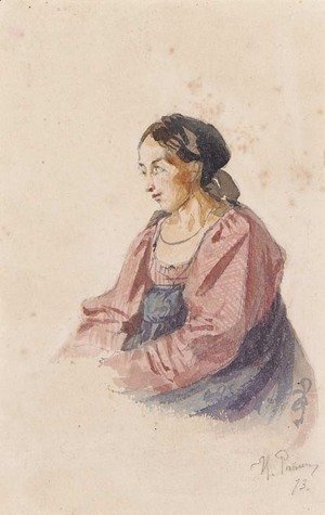 Portrait of an Italian Peasant Woman