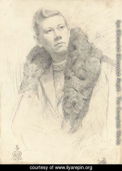 Portrait of Fedor Chaliapin