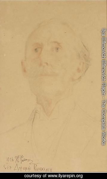 Ilya Efimovich Efimovich Repin - Portrait of Sir John Buchanan, the British Ambassador