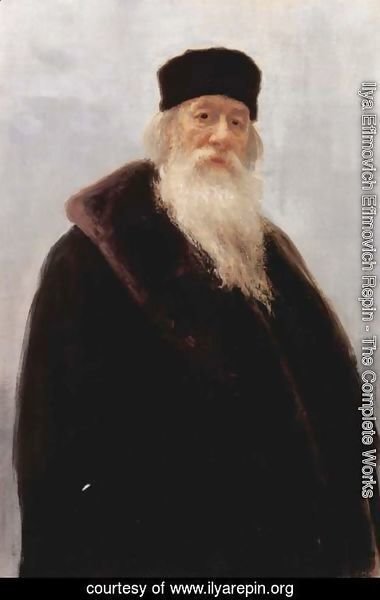 Ilya Efimovich Efimovich Repin - Portrait of Wladimir Stassowa
