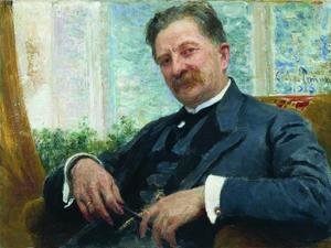 Ilya Efimovich Efimovich Repin - Portrait of Vengerov