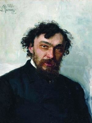 Ilya Efimovich Efimovich Repin - Portrait of the Artist Ivan P. Pohitonov