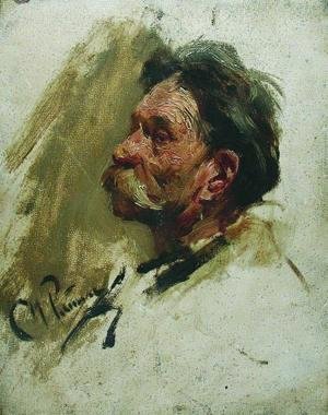 Ilya Efimovich Efimovich Repin - Portrait of a peasant