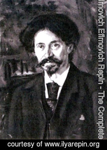 Ilya Efimovich Efimovich Repin - Self-portrait 5